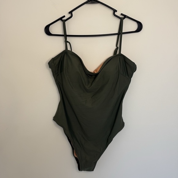 J Crew Squareneck One Piece Swimsuit - Picture 4 of 9